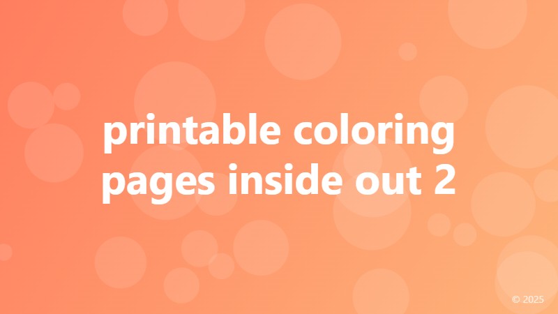 printable coloring pages inside out 2